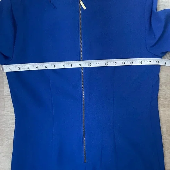 Adrianna Papell Royal Blue High Low Shift Dress, Women’s Size 8 - Picture 5 of 7